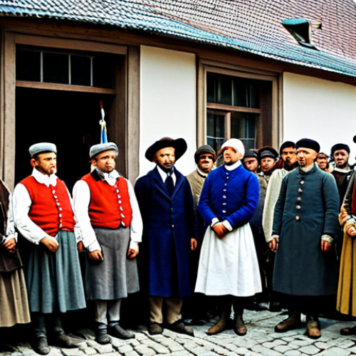 슬로바키아 1848년 혁명과 민족주의 - The Declaration at Liptovský Mikuláš**

"A group of determined Slovak patriots, led by Michal Milosl...
