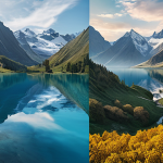 슬로바키아 유망 투자 산업 - Here are three detailed image prompts for Stable Diffusion, based on the provided text: